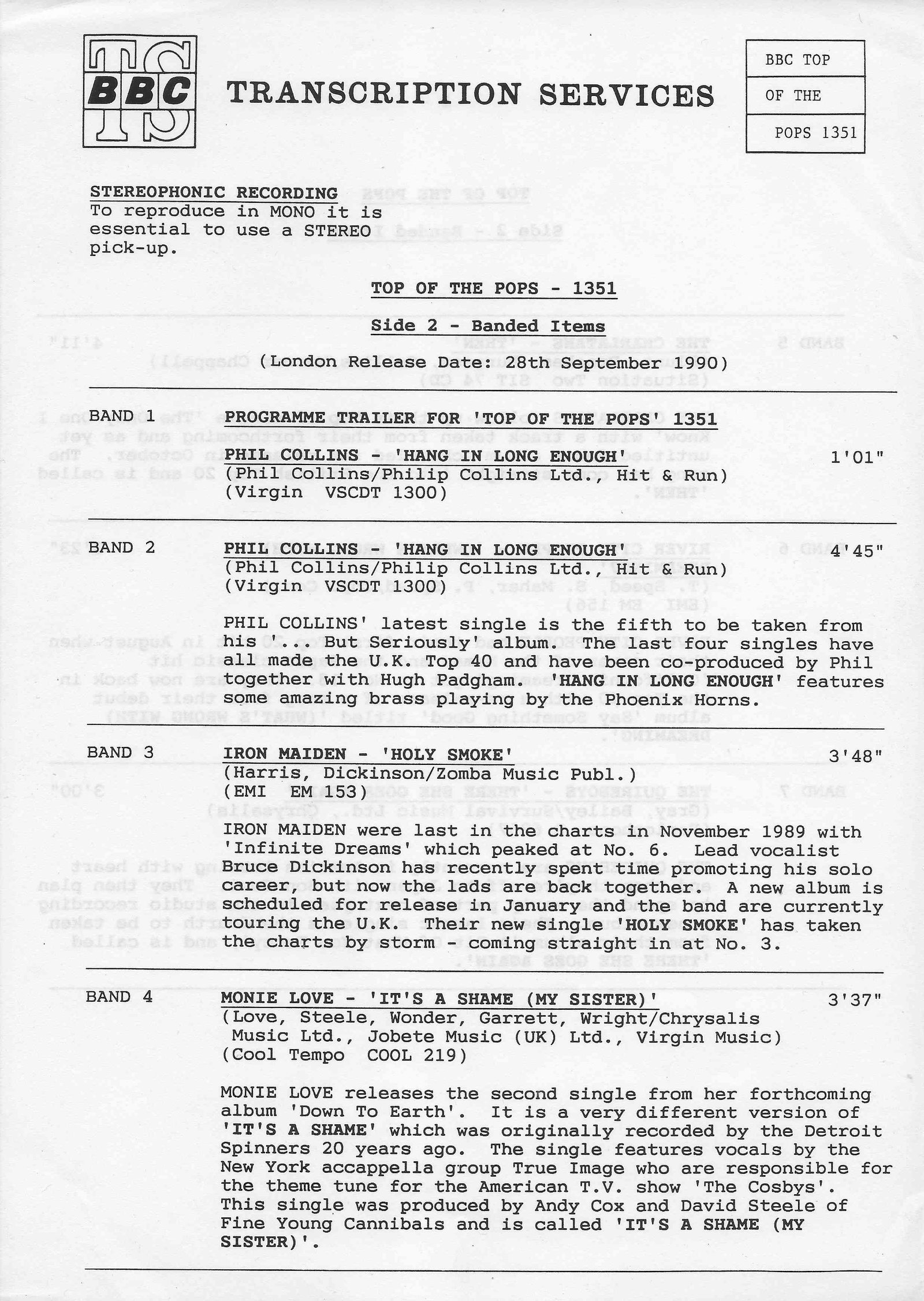 Inserts from 162218 - S